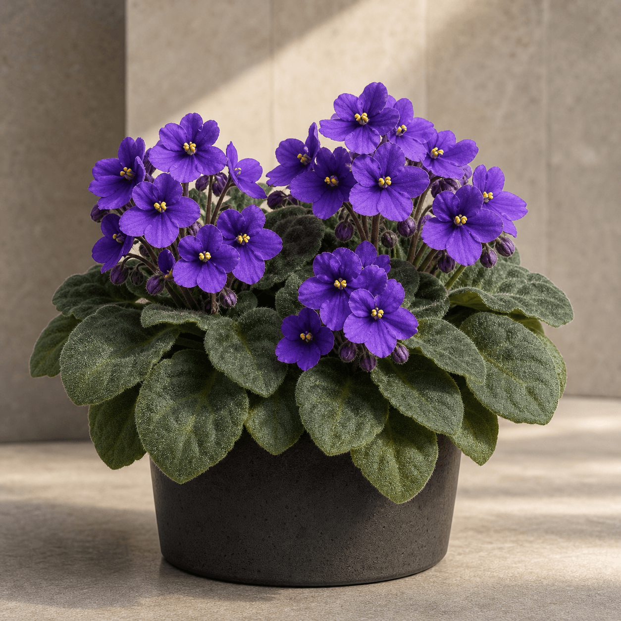 African Violet (Streptocarpus ionanthus hybrids)